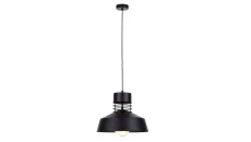 Lampa wisząca nowoczesna loftowa 1xE27 TITANIUM BLACK