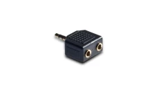 Rozgałęźnik Jack wt.Jack 3,5/2gn.Jack 3,5 stereo