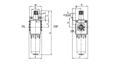 Smarownica sprężonego powietrza G 1/8 GW do 10 bar
