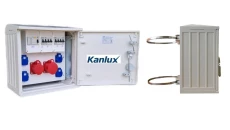 ROZDZIELNICA BUDOWLANA NA SŁUP (4X2P+Z, 1X16A/5P, 1X32A/5P) KANLUX RB40x40-K40-00114W-S0-KANLUX