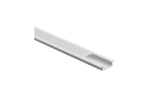 Profil P02 podtynkowy biały +klosz mleczny 2m