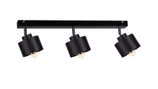 Spot nowoczesny 3xE27 SIMPLY BLACK