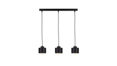 Lampa nowoczesna wisząca 3xE27 SIMPLY BLACK