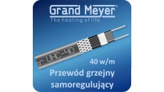 100 m cewka Przewód grzejny samoregulujący UHC-40, 40W/m Grand Meyer