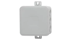 Puszka hermetyczna V6, termoplast 85x85x41 IP54, szara - klik, 12 osłabień