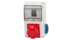 Rozdzielnica LAGO 6M - gniazda 32A 5p, 230V /6 modułów/