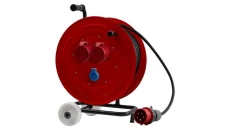 Przedłużacz siłowy na bębnie metalowym MAKARA-460 NK OPD 5x6 2x32A 5p, 230V, wtyczka 32A 5p - 30m