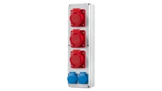 Rozdzielnia VERTICAL B - gniazda 16A 5p, 2x32A 5p, 2x230V