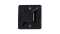 Element mocujący opaski 19x19 mm czarny - op. 100szt.