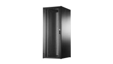 Szafa serwerowa rack 19 cali Hyper Pro 42U 800x1000, drzwi stalowe perforowane, kolor czarny Digitus Professional DN-51015-P-B