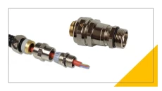 Dławik do peszla z uszczelką do kabla 16-25mm Anaconda typ FCC DN 32 IP65 M32x1,5 712.732.4 /1szt./