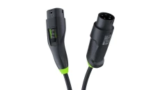 Green Cell GC Habu Ładowarka Mobilna EV 11kW 7m Typ2 CEE16A Wallbox z Aplikacją do Tesla Model Y 3 S X, Kia EV6, Ford Mach-E