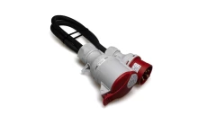 Kabel Przedłużacz Siłowy 16A/32A 5m Zmienna faza 223205 0,5m