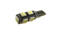 Żarówka T10/W5W 10mm 9*5050 12V CW CANBUS