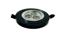Downlight LED Power AVON grafit 3*1W biały zimny