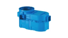 Puszka podtynkowa podwójna 60mm głęboka niebieska SE2x60G 34159203 /5szt./