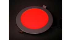 Panel led okragły Round 12W 230V czerwony
