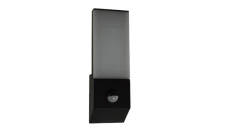 Oprawa elewacyjna LED Prato 9W 4000K czarna IP54 z