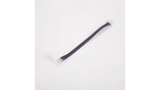 Złączka LED RGBW 12mm dwustronna z przewodem