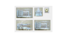 Wtyk modularny RJ-45 8p8c kat.6 przelotowy na okrągły przewód AWG23/24 /opak = 100szt/