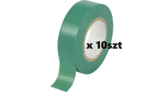 Taśma izolacyjna zielona 25m 10-pak /opak = 10szt/