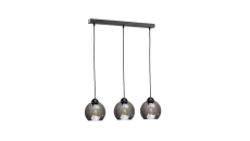 Lampa wisząca nowoczesna 3xE27 YUNO BLACK