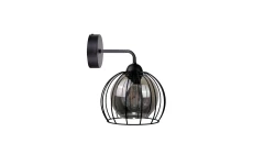 Kinkiet loftowy nowoczesny 1xE27 SOLO BLACK