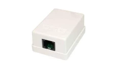 Gniazdo modularne natynkowe 1xRJ-45 kat.5e 8p8c Krone