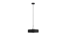 Lampa wisząca nowoczesna 1xE27 EOS BLACK/SILVER