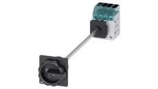 Rozłącznik główny 3P+N 25A 9kW AC23A 400V montaż na płycie otwór centralny 22.5 mm pokrętło czarne 3LD3148-0TL51