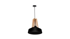 Lampa wisząca loftowa 1xE27 TRIX BLACK II