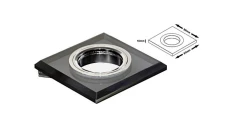 Oprawa sufitowa Worta Black