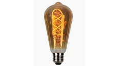 LED line PRIME żarówka LED E27 4W 1800K bardzo ciepła 210lm 220-240V FILAMENT ST64 RETRO EDISON VINTAGE ZŁOTA ŚCIEMNIALNA 5 lat