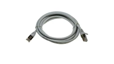 Kabel patchcord SFTP6A linka Cu 2,0m szary