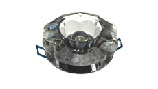 Downlight LED kryształ 14 1*3W biały zimny