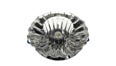 Downlight LED kryształ 42 1*3W biały zimny