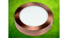 Panel led Winter 18W 230V CW mosiądz