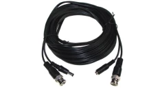 Kabel BNC(wtyk-wtyk)+DC 2,1/5,5(wtyk-gniazdo) 25m