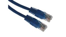 Kabel patchcord UTP5 1,5m niebieski
