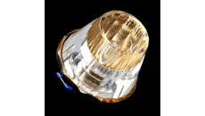 Downlight LED kryształ 1 1*3W biały zimny