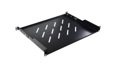 Półka regulowana 19iquot/br 1U głębokość 300mm V RAL9004