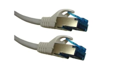 Kabel patchcord SFTP6A linka Cu 3,0m szary