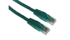 Kabel patchcord UTP5 1,0m zielony