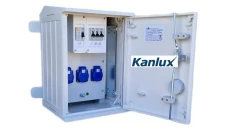 ROZDZIELNICA BUDOWLANA NA ELEWACJĘ (3X2P+Z) RB26x40-K40-00003W-E0-KANLUX