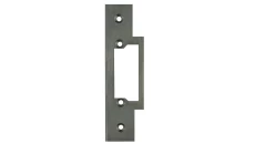 Płaskownik krótki do elektrozaczepu Hartte z wyślizgiem OK-C1, 120x24x3 mm., stal nierdzewna