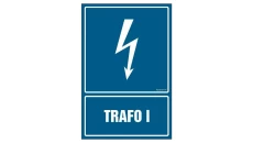 ZNAK - HG043 Trafo I 70 x 105 cm FN - Folia samoprzylepna