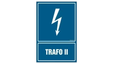 ZNAK - HG054 Trafo II 7,5 x 10 cm FN - Folia samoprzylepna