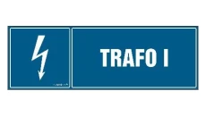 ZNAK - HH038 Trafo I 30 x 10 cm FN - Folia samoprzylepna