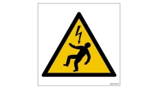 ZNAK - GE015 Napięcie krokowe 35 x 35 cm KN - Folia podłogowa