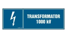 ZNAK - HH027 Transformator 1000 kVA 15 x 5 cm PN - Płyta 1mm